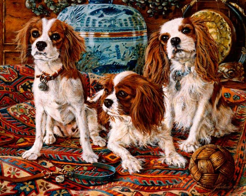 Коллекция картинок Художник Thomas Rivers Lovelace. Собачки