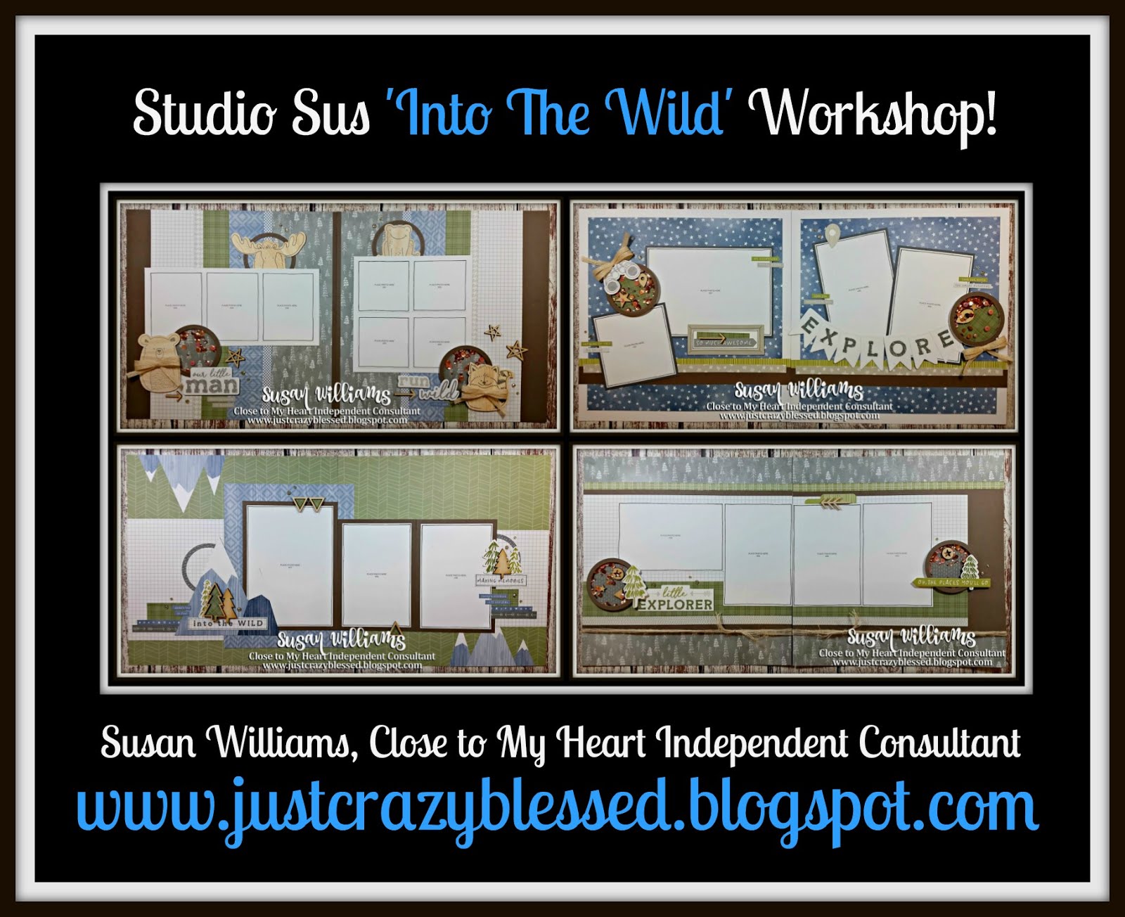 'Into the Wild' Scrapbooking Workshop!
