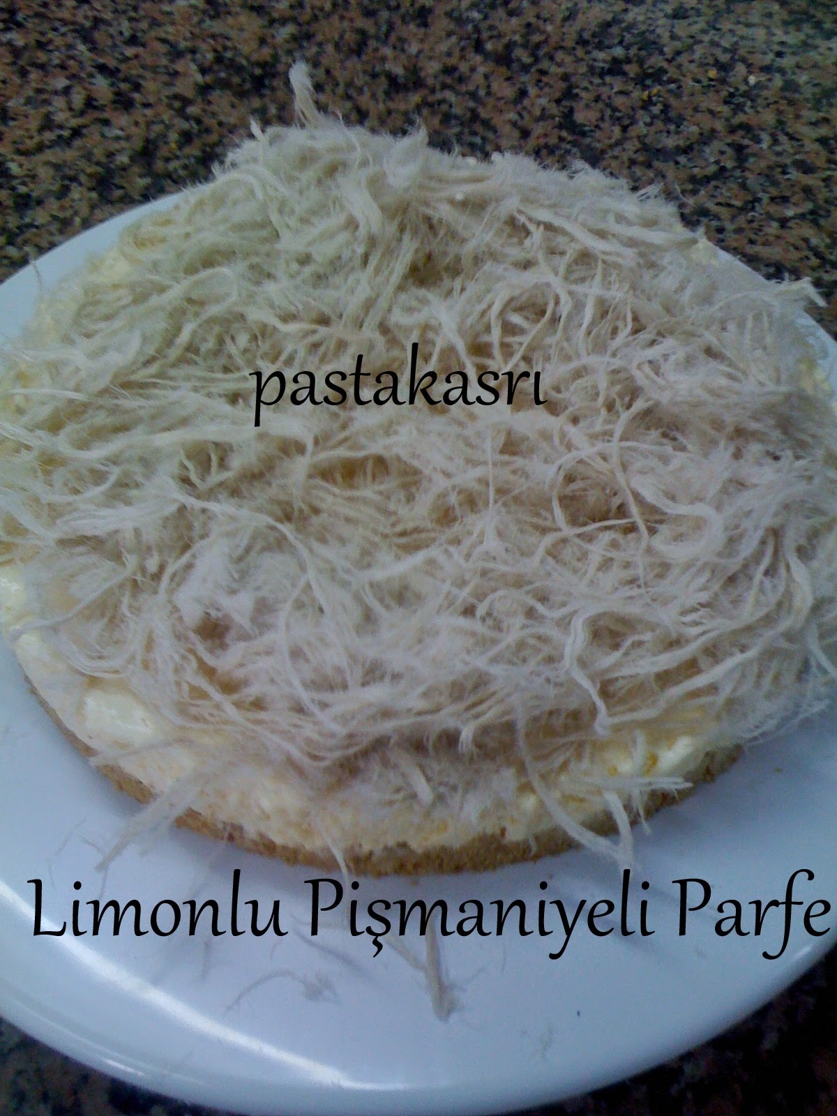 LİMONLU PİŞMANİYELİ PARFE PASTA KASRI..SOSYAL GURME