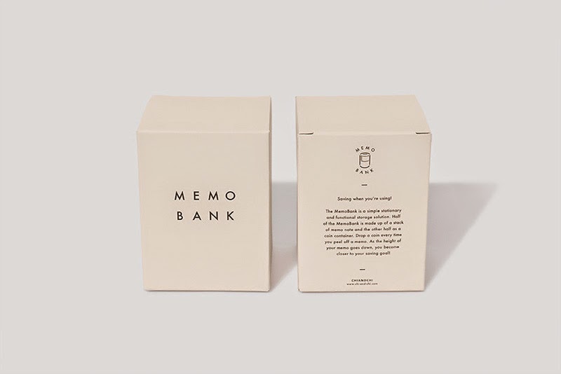 Bloc de notas y hucha Memo Bank