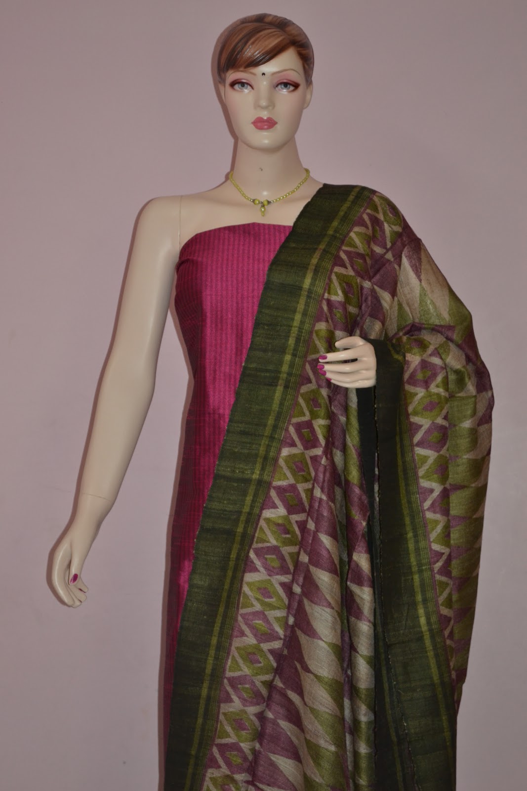 Sree Collections: Matka Silk Dress Material
