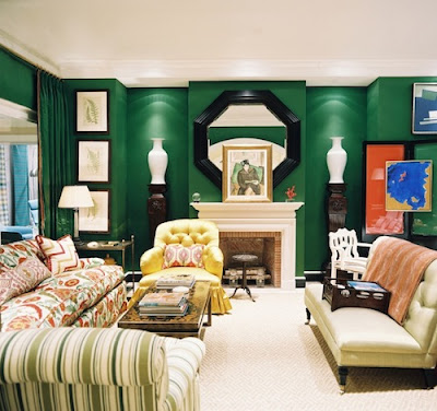 Diseño de Interiores y Lifestyle: Verde esmeralda, el color del 2013