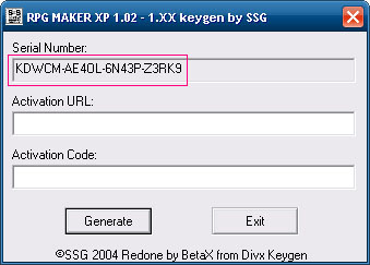 activation code for rpg maker