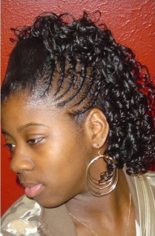 Ponytail Hairstyles For African American Little Girls