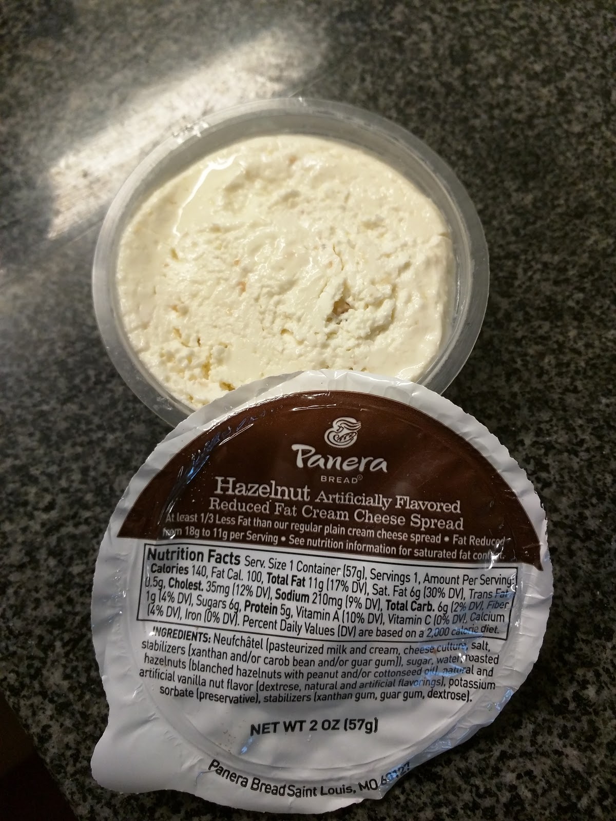 Bagels (and cream cheese) from Panera Bread Julie's Dining Club