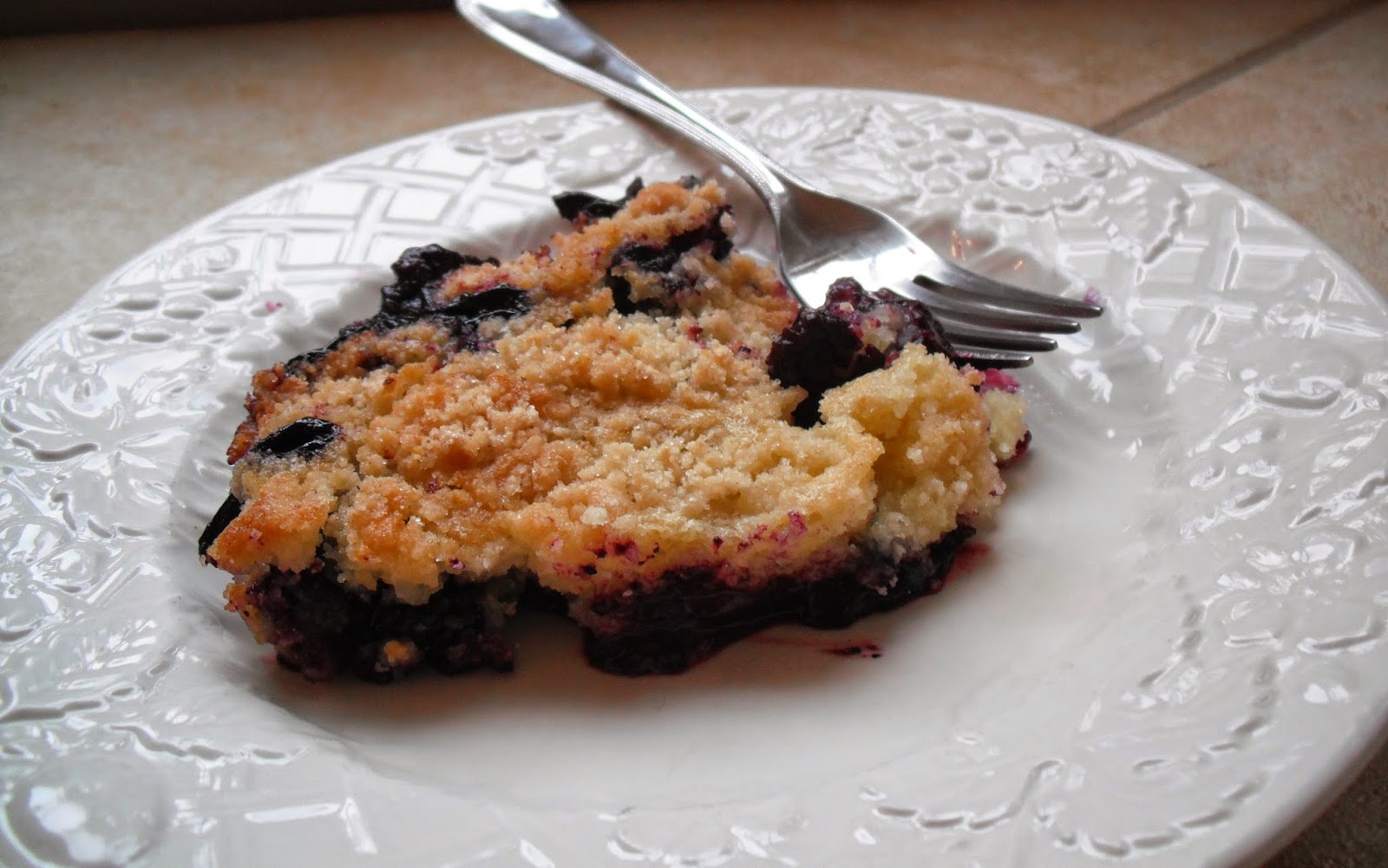 Quick and Easy Blueberry Crisp