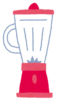 調理器具のイラスト「ミキサー・ジューサー」