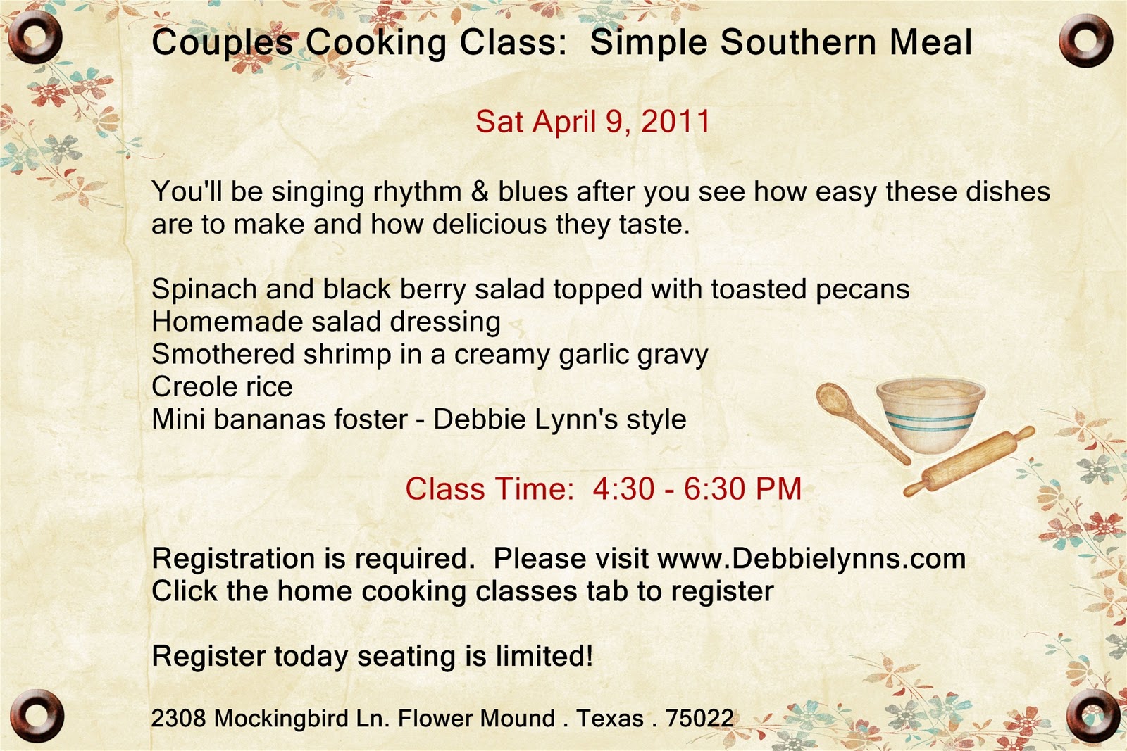 Debbie Lynn's: Calendar