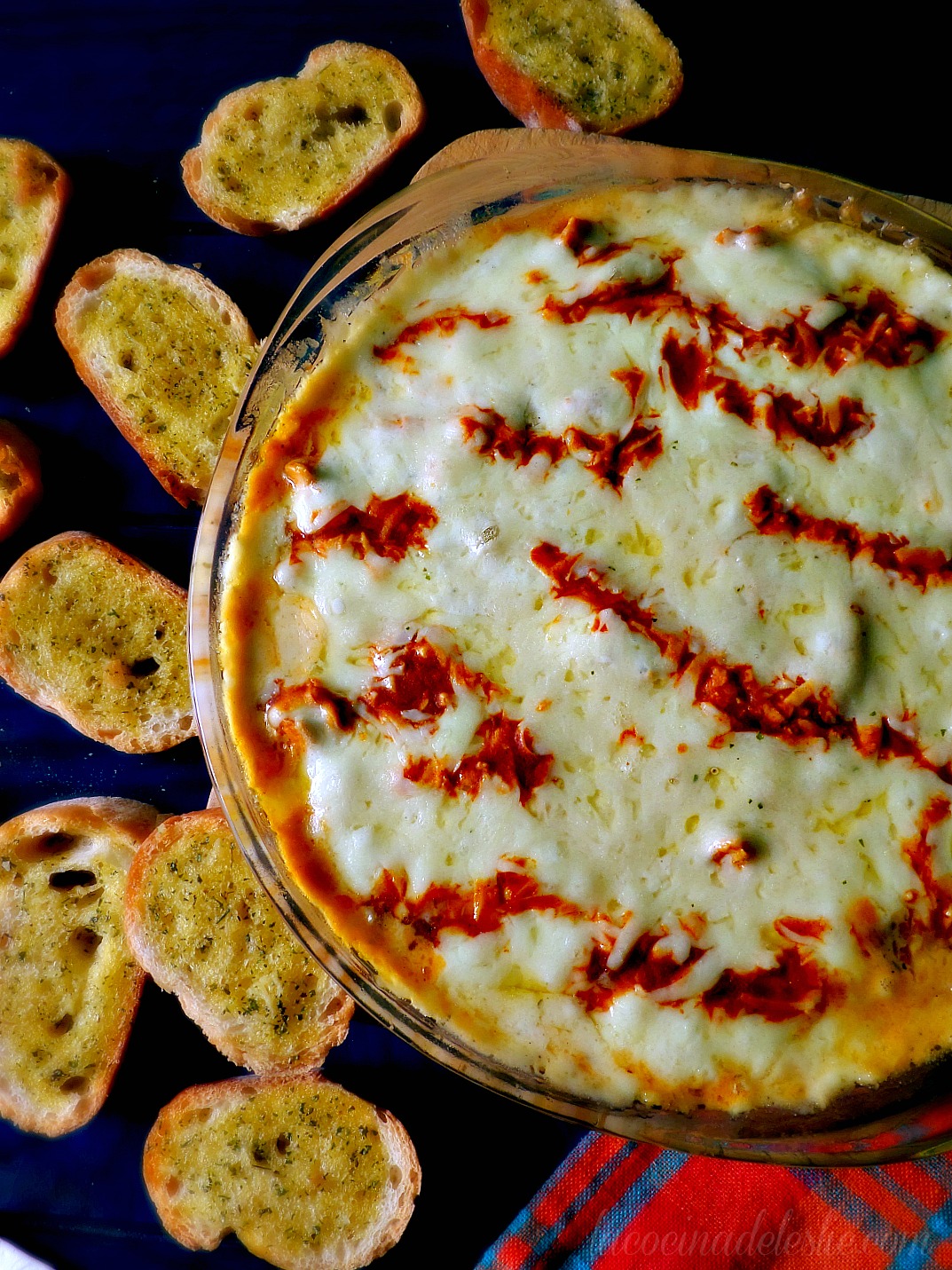 Secret Recipe Club Buffalo Ranch Chicken Dip w/ Valentina Hot Sauce