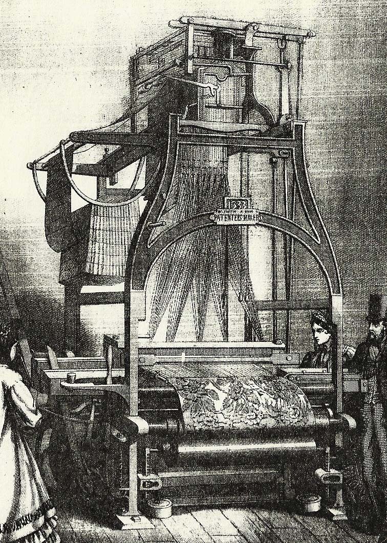 Unraveling Threads Jacquard Loom