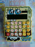 Kalkulator 12 digit spongebob, Stationary, Spongebob, Pernak-Pernik, Pernak pernik spongebob, pernak pernik unik, pernak pernik lucu