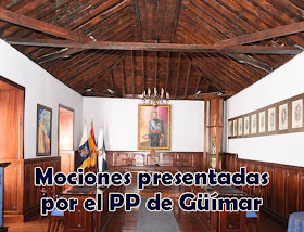 Mociones presentadas por el PP de Güímar en la legislatura 2019-2023