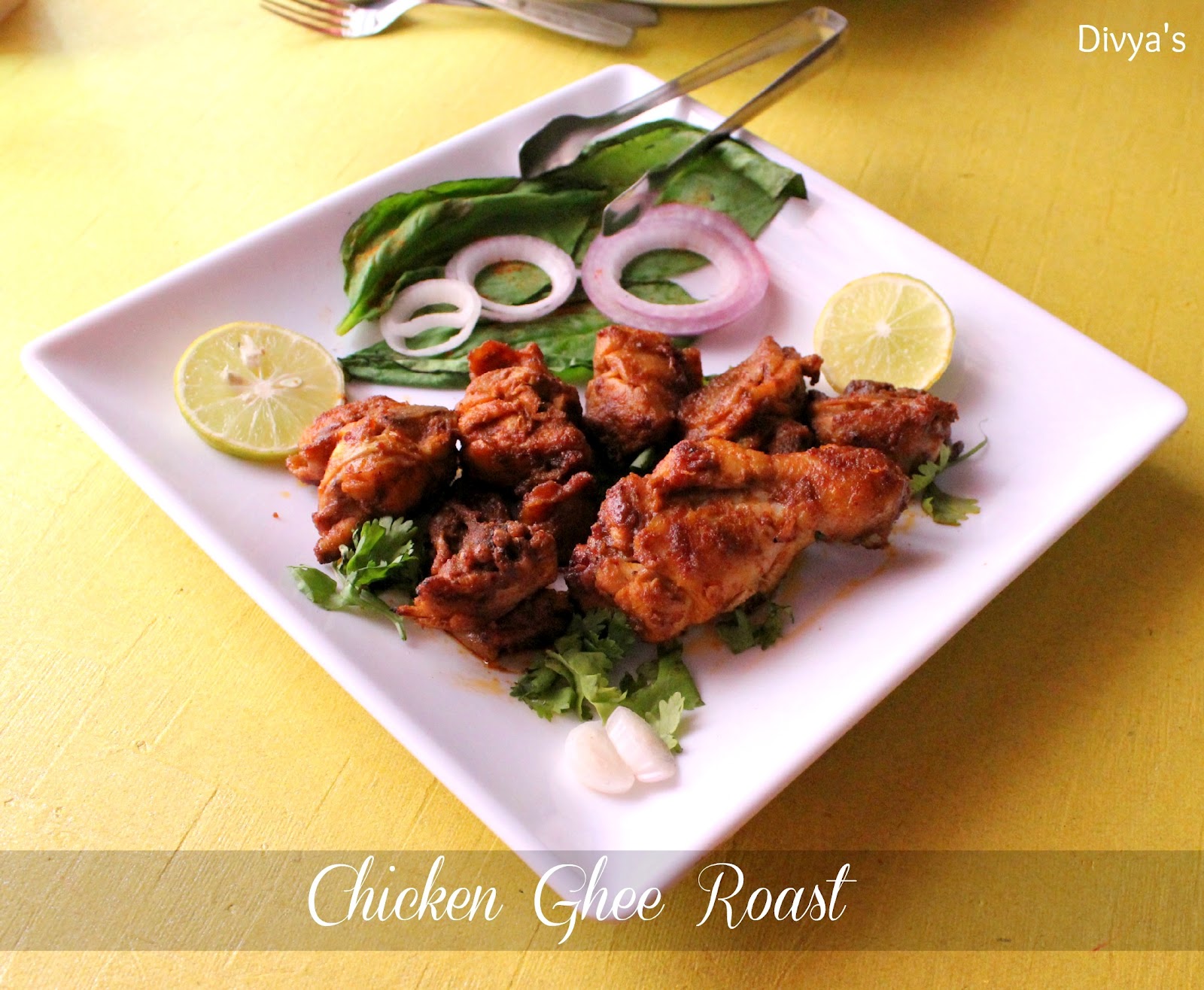 Chicken Ghee Roast Chicken Roast Low Fat Chicken Roast You Too