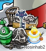 Chave de Morcego Puffle