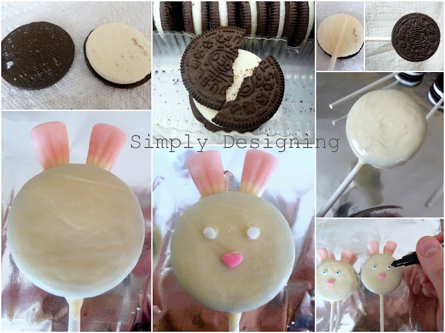 BunnyPopCollage1 Simply Link {Party} & Bunny Oreo Pops 8