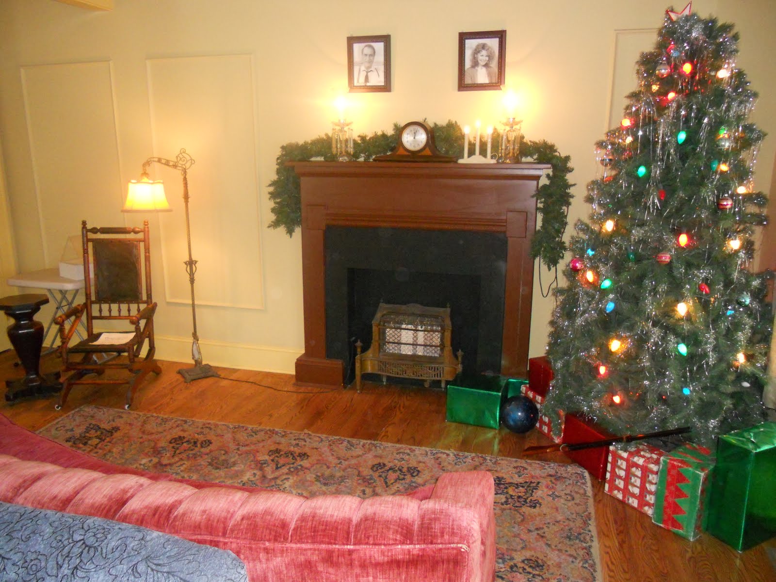 a christmas story living room