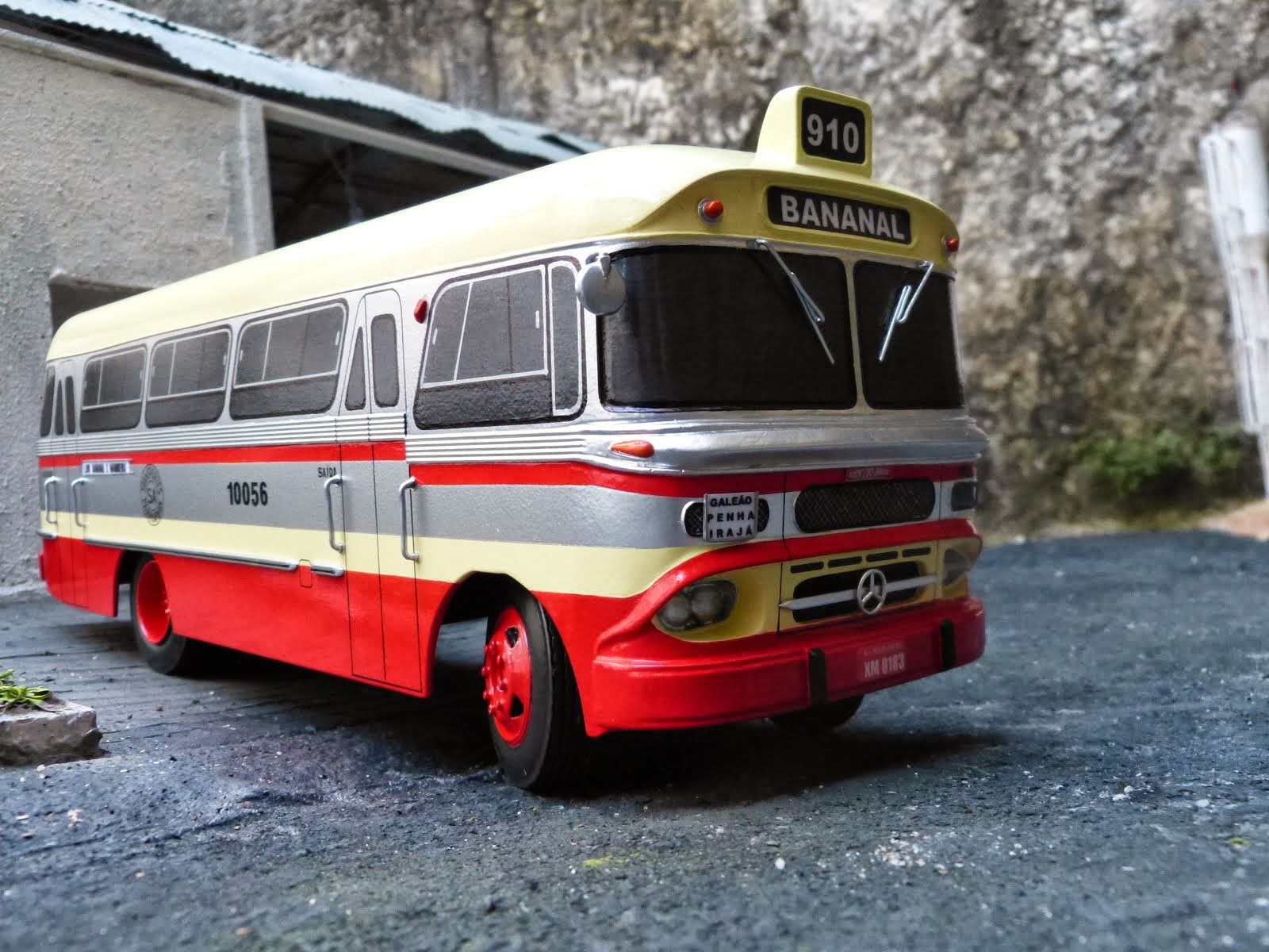 Miniaturas do ônibus Cermava 3ª e ultima edição