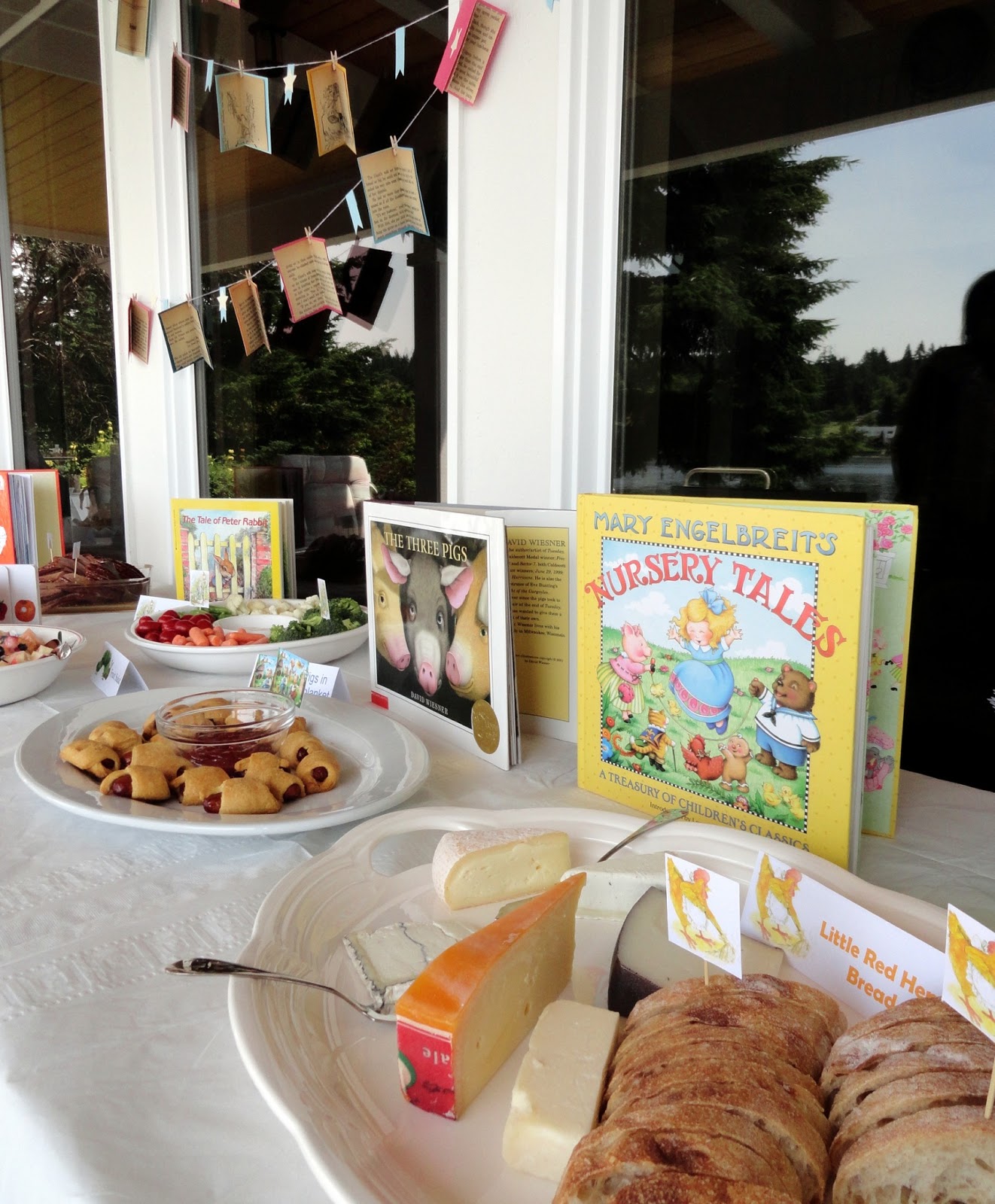 Story Book lunch baby shower Rachel Teodoro