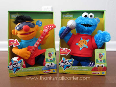 Let's Rock Ernie and Cookie Monster