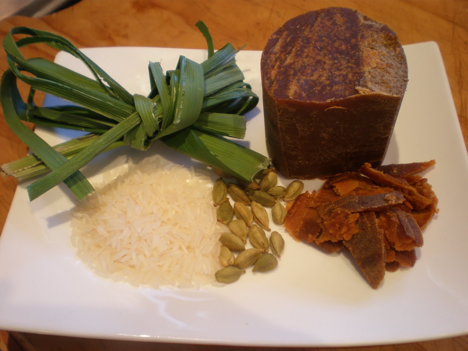 soft, sticky rice pudding