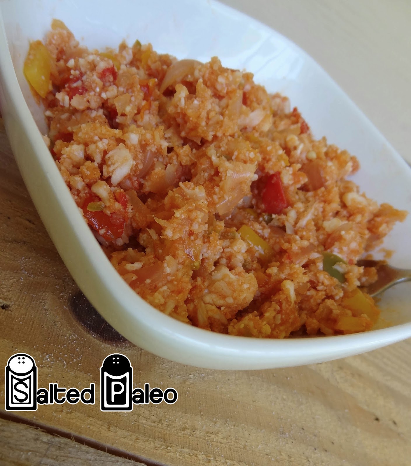 Salted Paleo Spicy Mexican Rice (paleo, scd, Vitamix)
