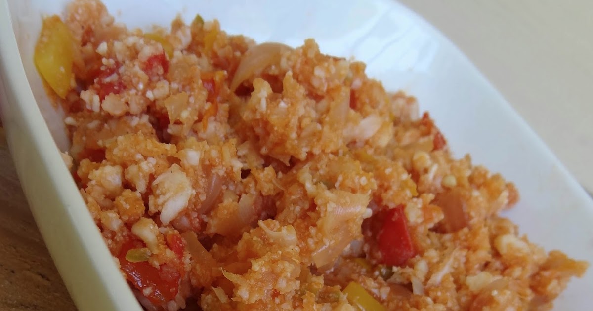 Salted Paleo Spicy Mexican Rice (paleo, scd, Vitamix)