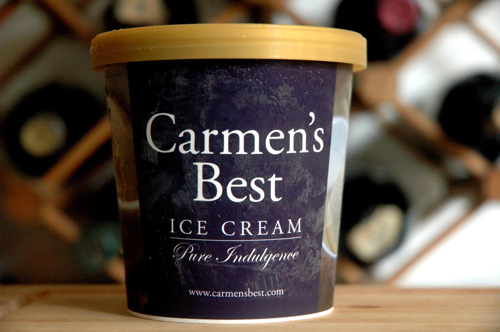 Dude For Food Carmen S Best Artisanal Ice Cream S New Flavor Brown Butter Almond Brittle