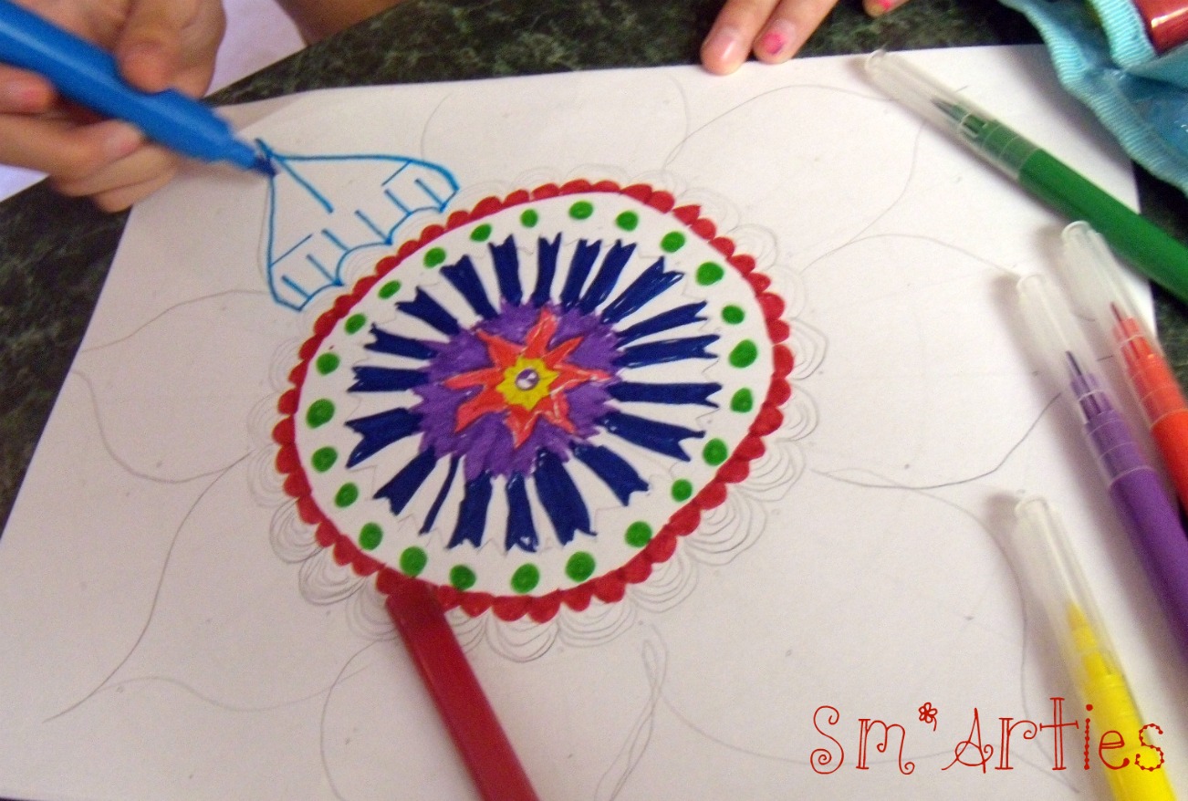 Circular Coloring Pages