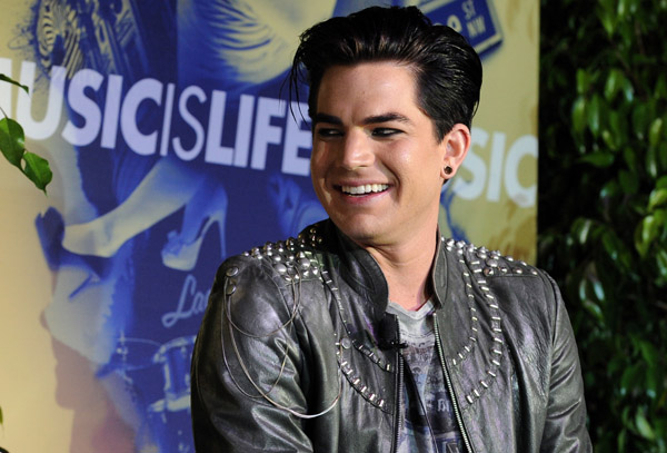 HQ Photos Adam Lambert at the adam lambert black and white photoshoot. HQ Photos Adam Lambert at the