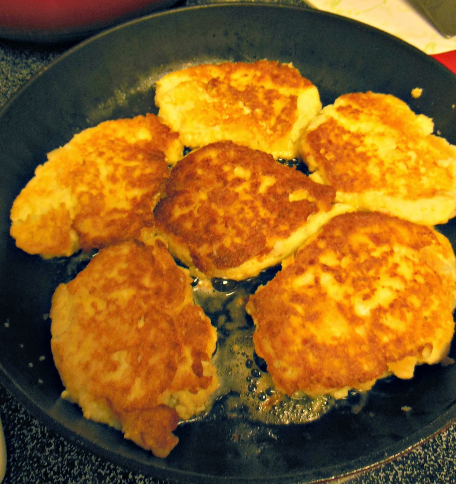 Fried Mashed Potatoes, just like my grandma's! Our Sunday Cafe