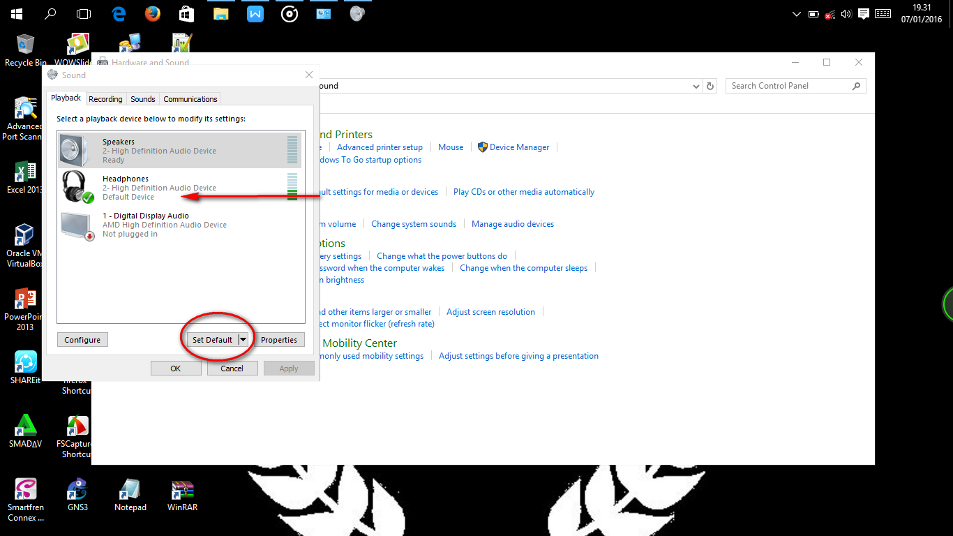 Cara Mengatasi Speaker yang tidak berfungsi di win 8.1 SkyBlues2