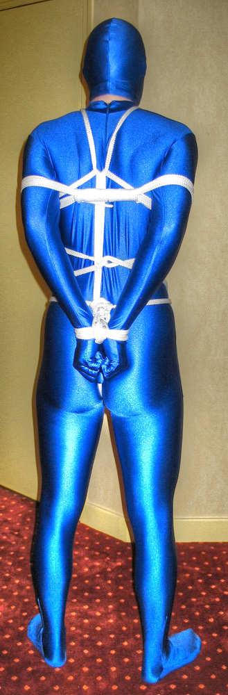 Lycra Bodysuit Bondage.