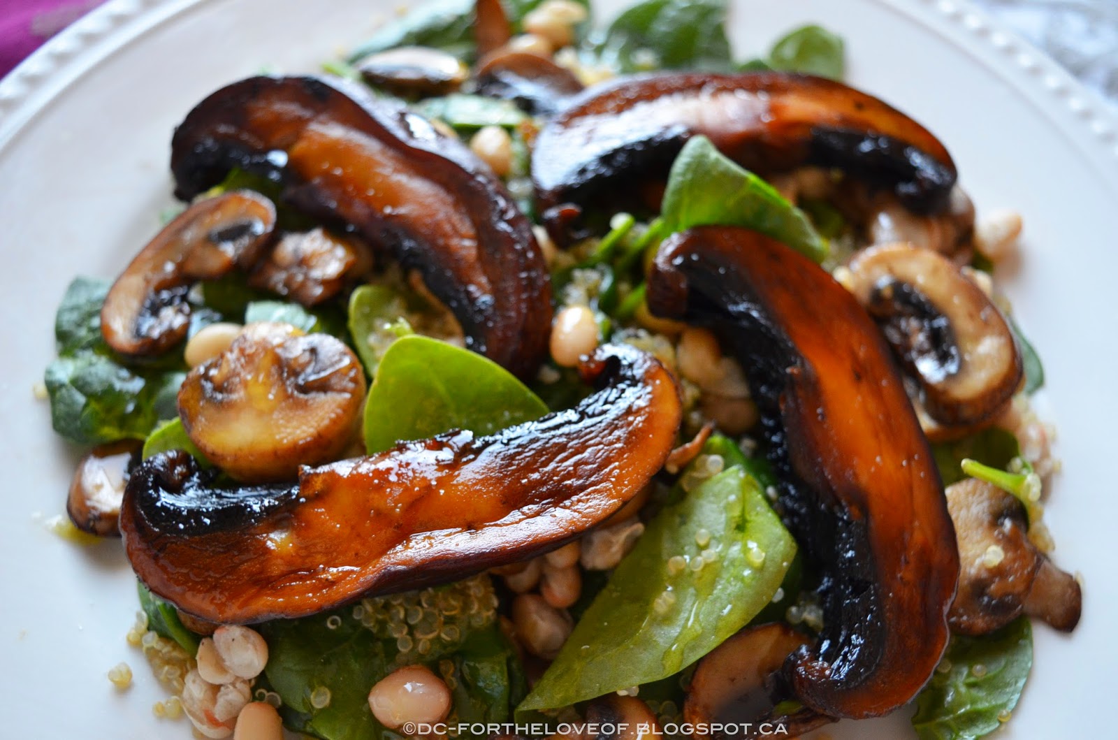 ...Mushroom Quinoa Salad For the Love of...