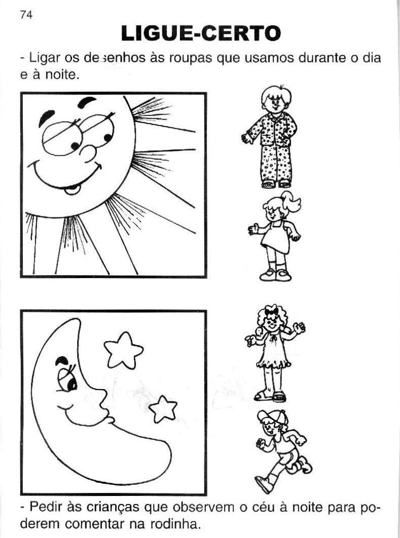 BLOG PROFESSOR ZEZINHO: Atividades para trabalhar o tema DIA E NOITE