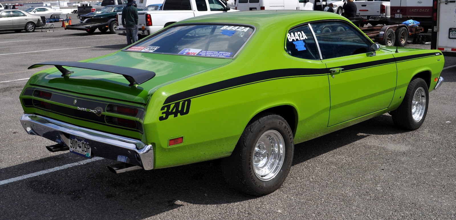 Just A Car Guy 340 Wedge, the biggest and last factory engine call out