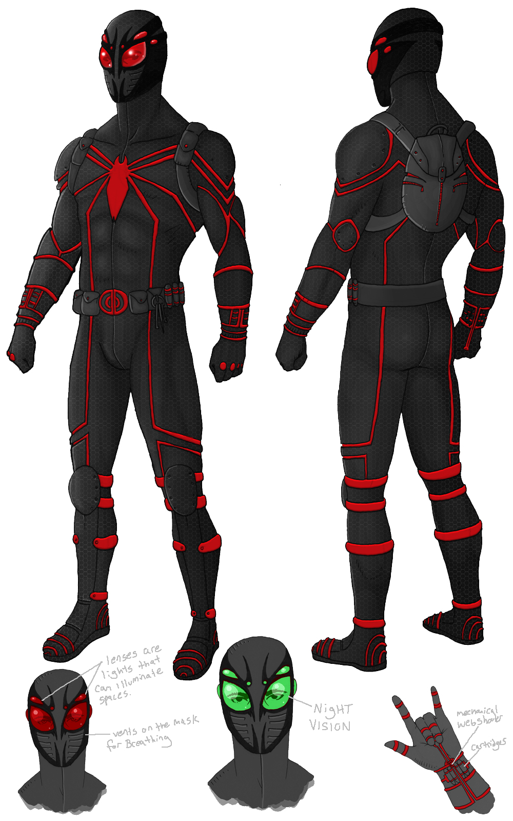 John Green's Art blog Project Rooftop SpiderMan 2.0 Redesign contest
