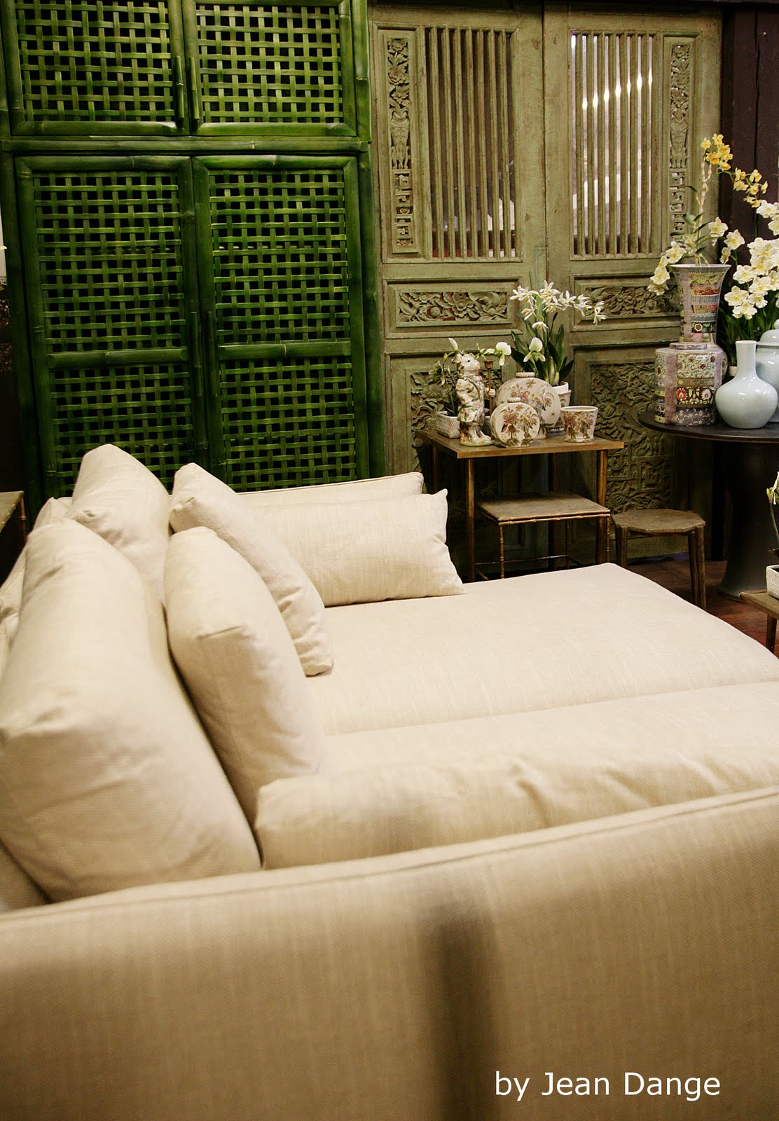 Jean Dange Green Bamboo