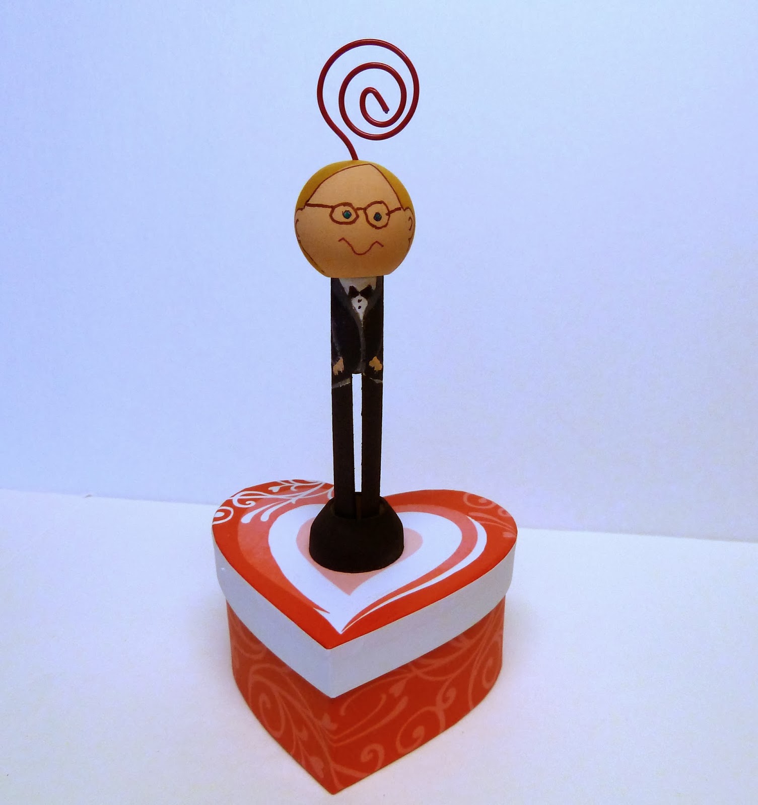 Make it easy crafts Personalized candy box Valentine cardholder