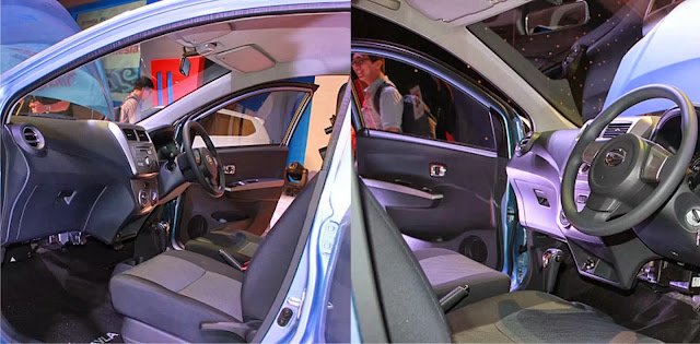 Interior Mobil Daihatsu Ayla