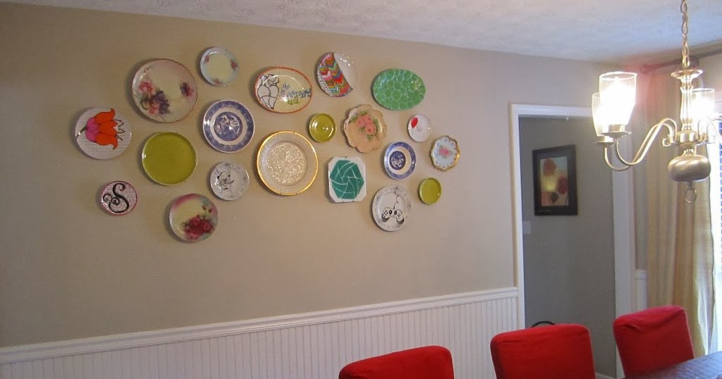 Totally Tutorials Tutorial How to Repurpose Vintage Plates into Wall Art
