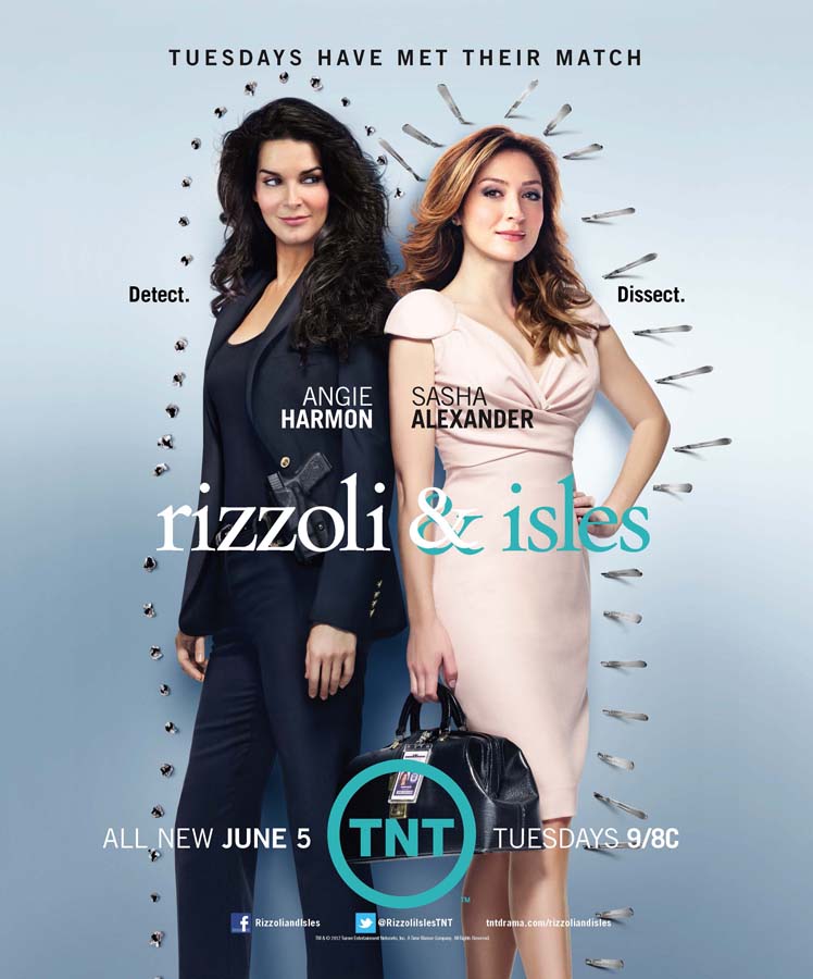 Here are all the details from TNT for season 3 of Rizzoli Isles 