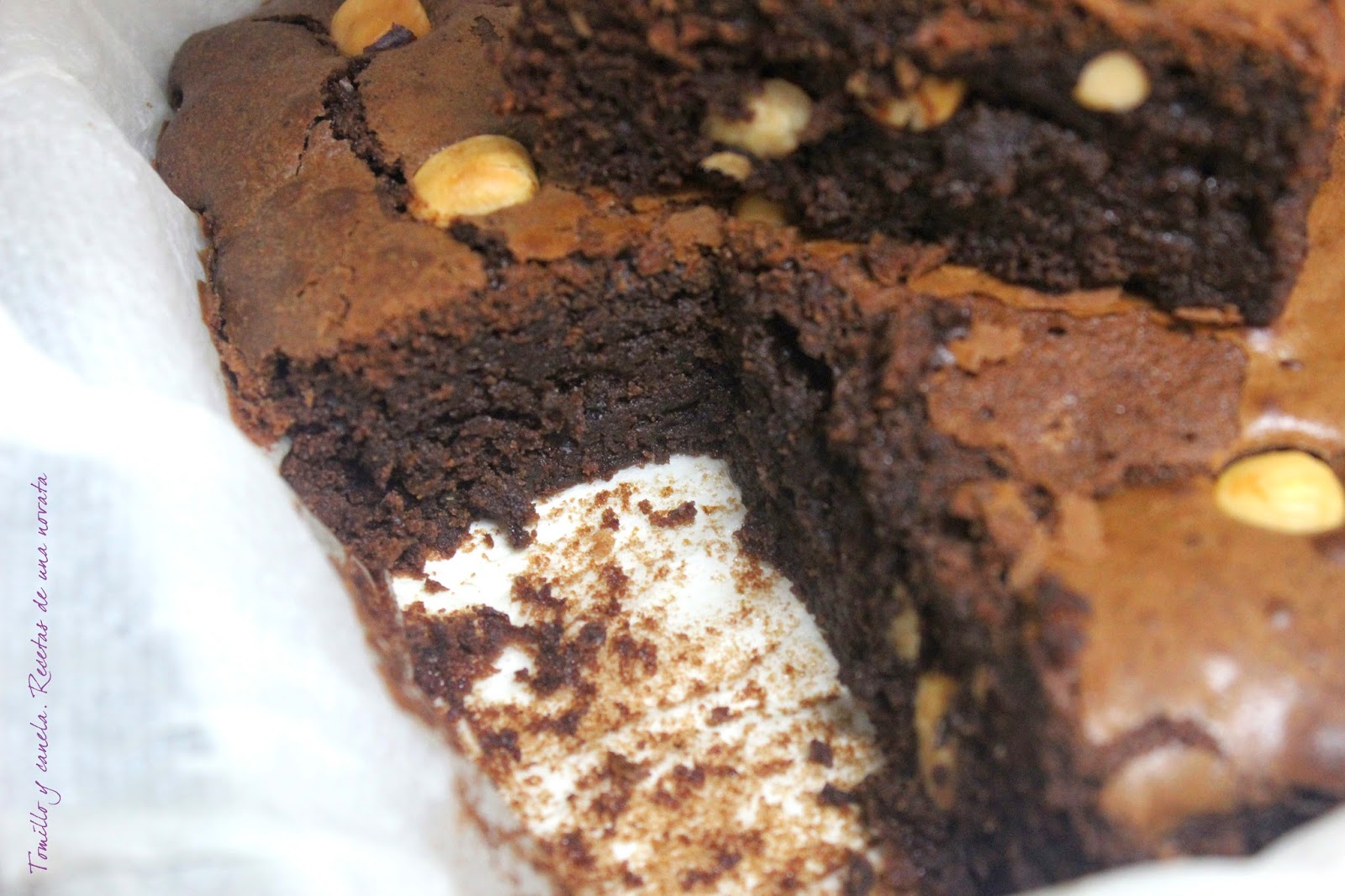 Brownie De Avellanas