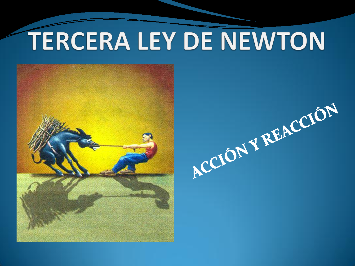 Apeirofobia y tercera Ley de Newton