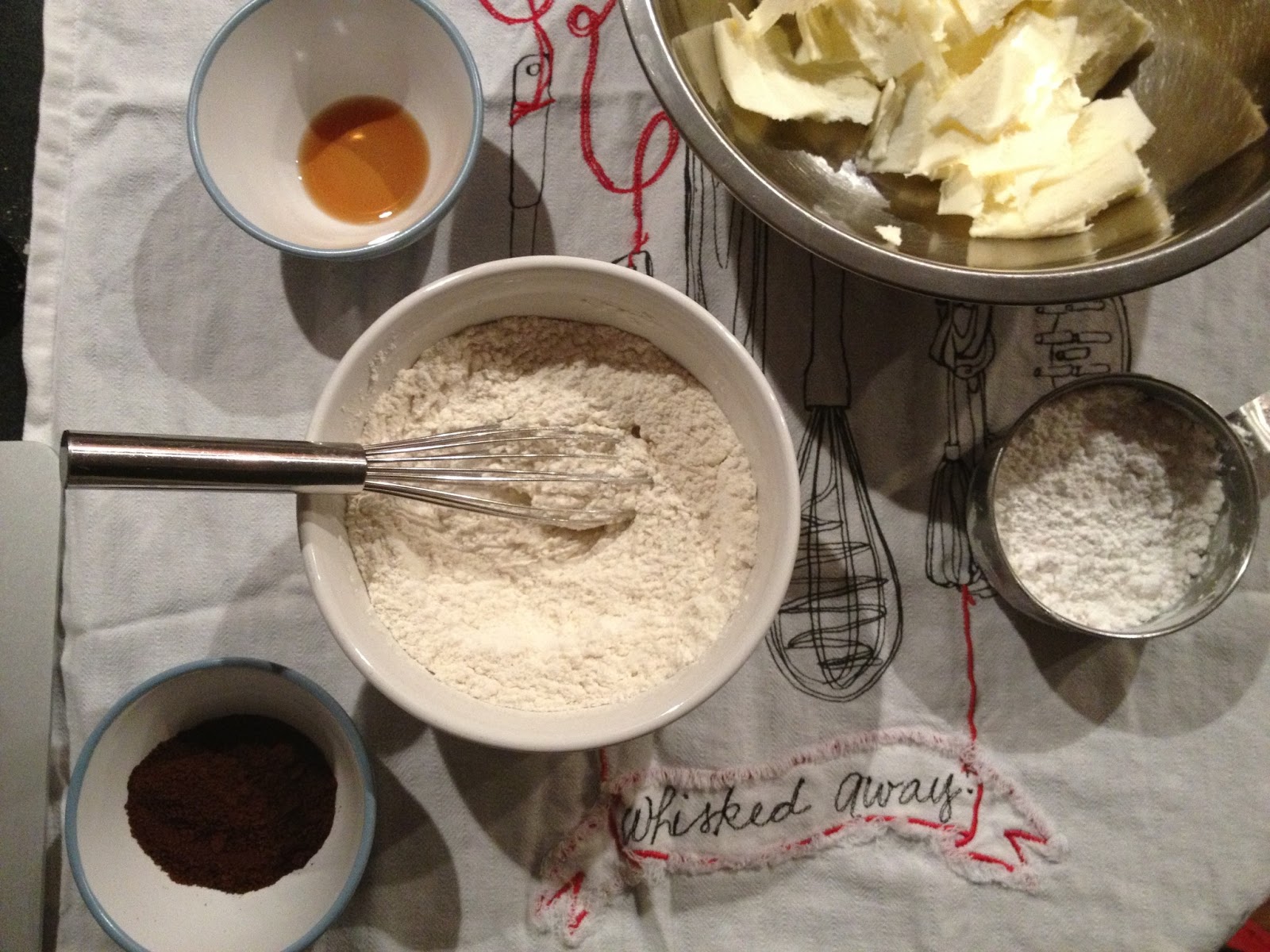Whisking Through Life "Hipster" Hazelnut Espresso Shortbread