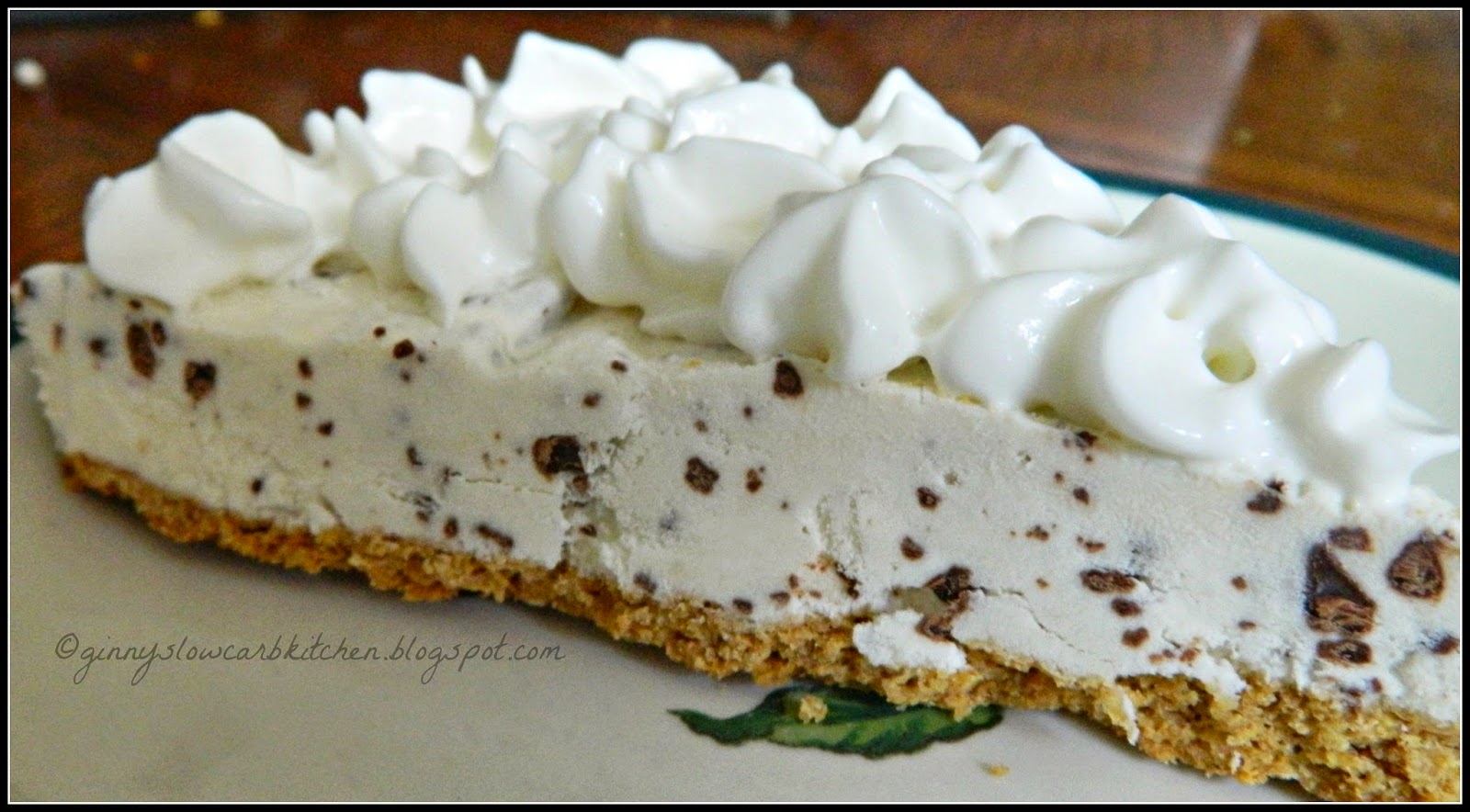 Ginny's Low Carb Kitchen CHOCOLATE RICOTTA PIE OR TART