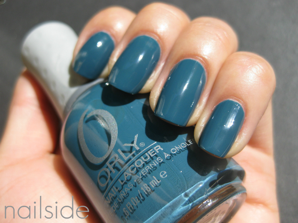 7. Orly Nail Lacquer - Sapphire Silk - wide 8