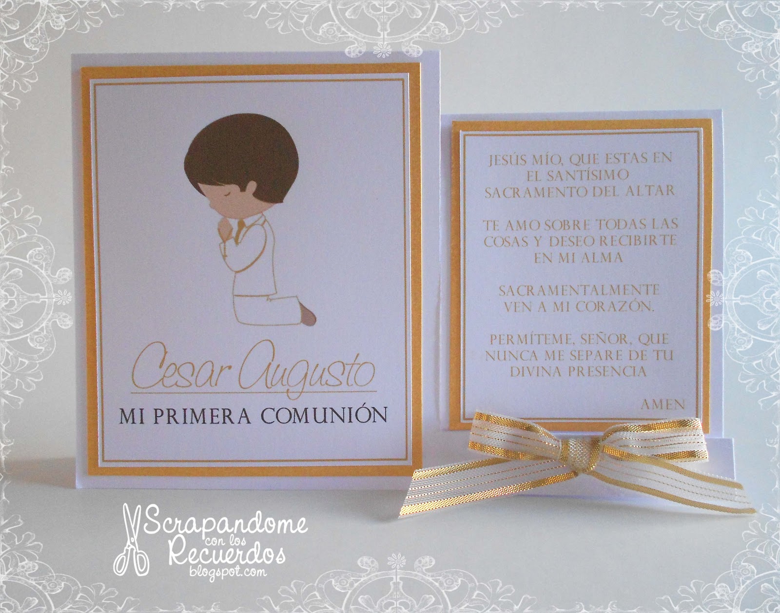 Invitaciones de la Primera Comunión 2013 Imagui