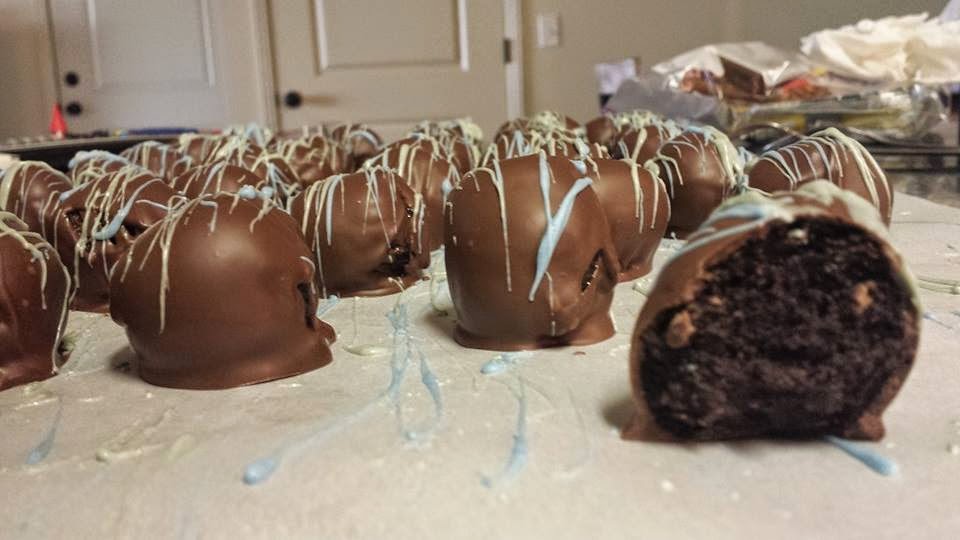 Double Chocolate Cakeballs