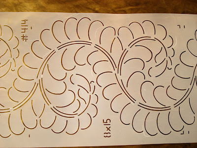 Diane Gaudynski "A New Tradition in Quilting": Feather Stencils