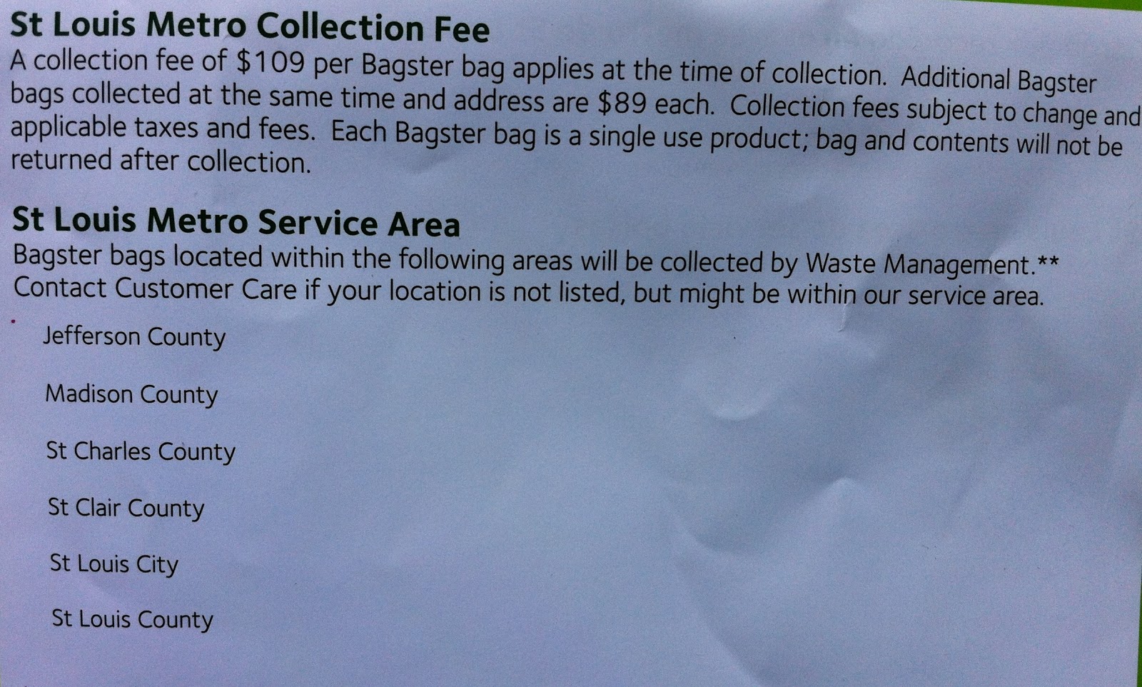 A St. Louis Realtor's Adventures, Tips, and Finds DIY tip The Bagster